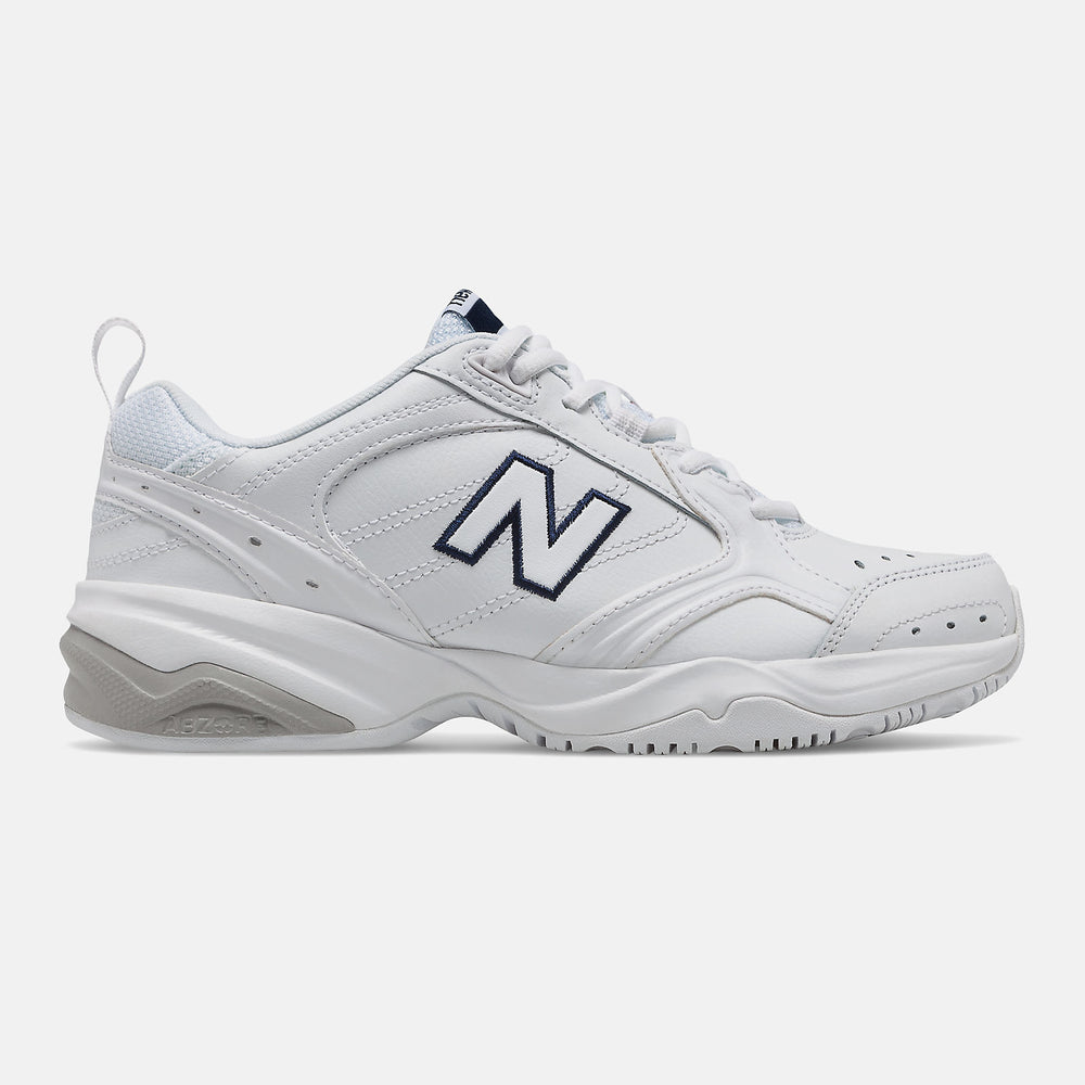 White 624 New Balance Shoes