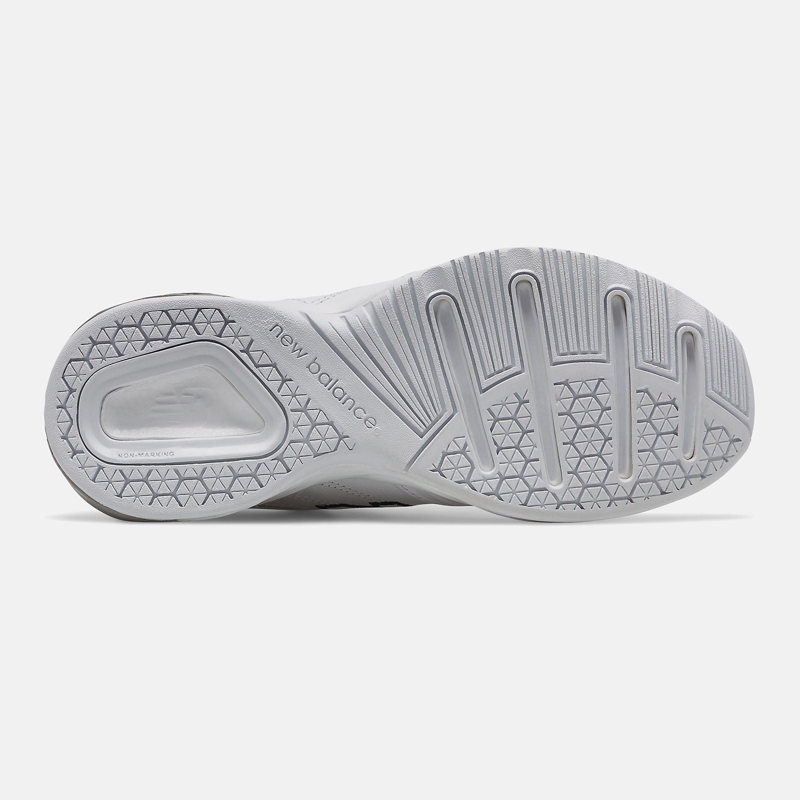 White 624 New Balance Shoes