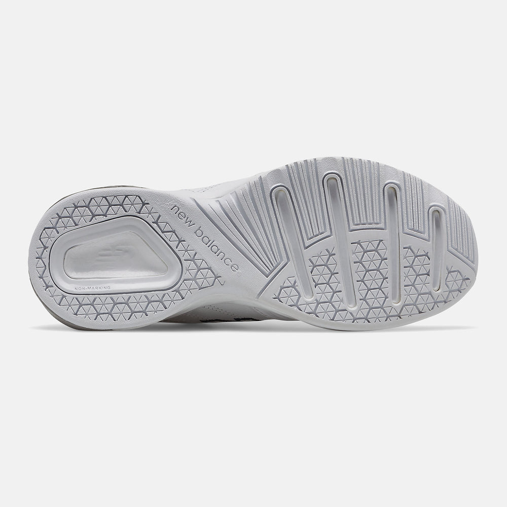 White 624 New Balance Shoes
