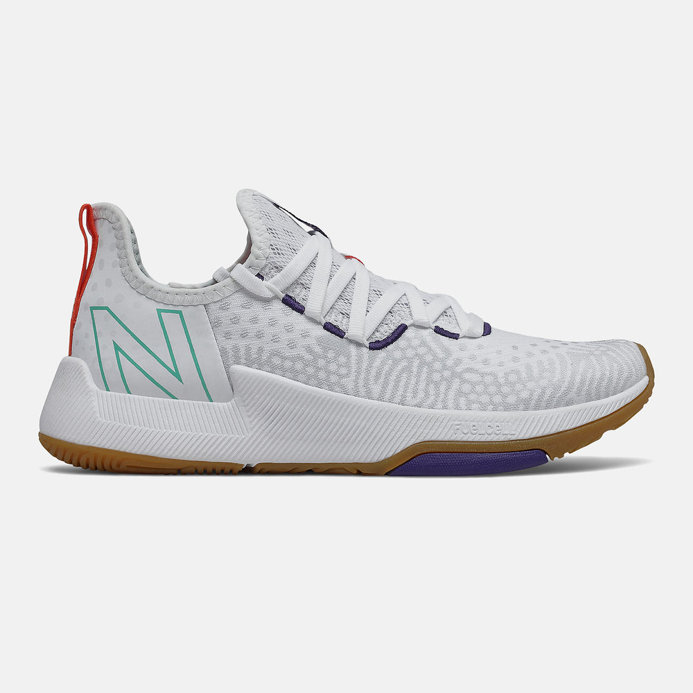 White/Virtual Violet FuelCell Trainer New Balance Shoes