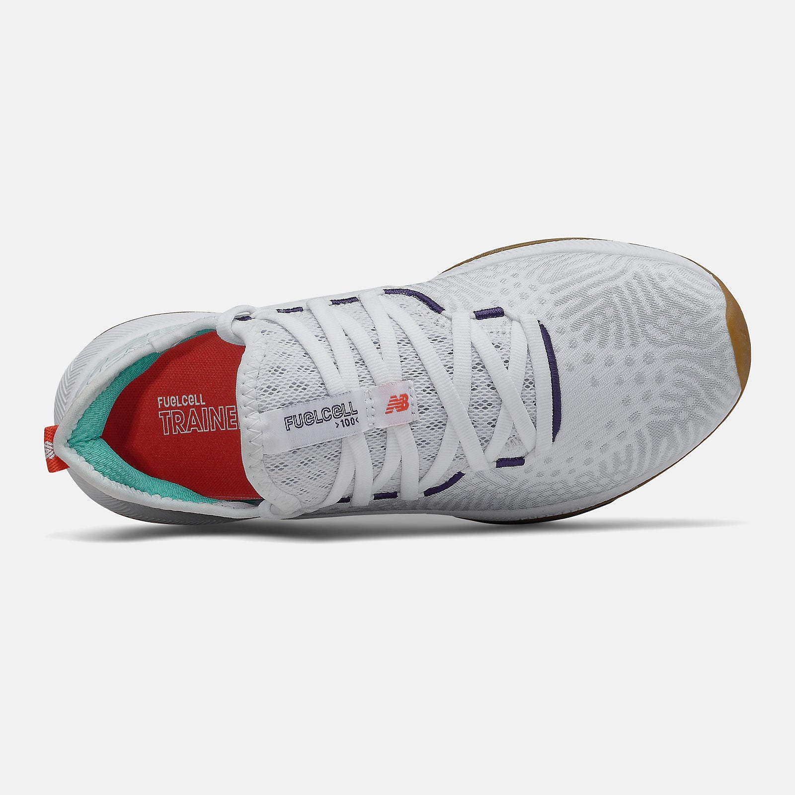White/Virtual Violet FuelCell Trainer New Balance Shoes