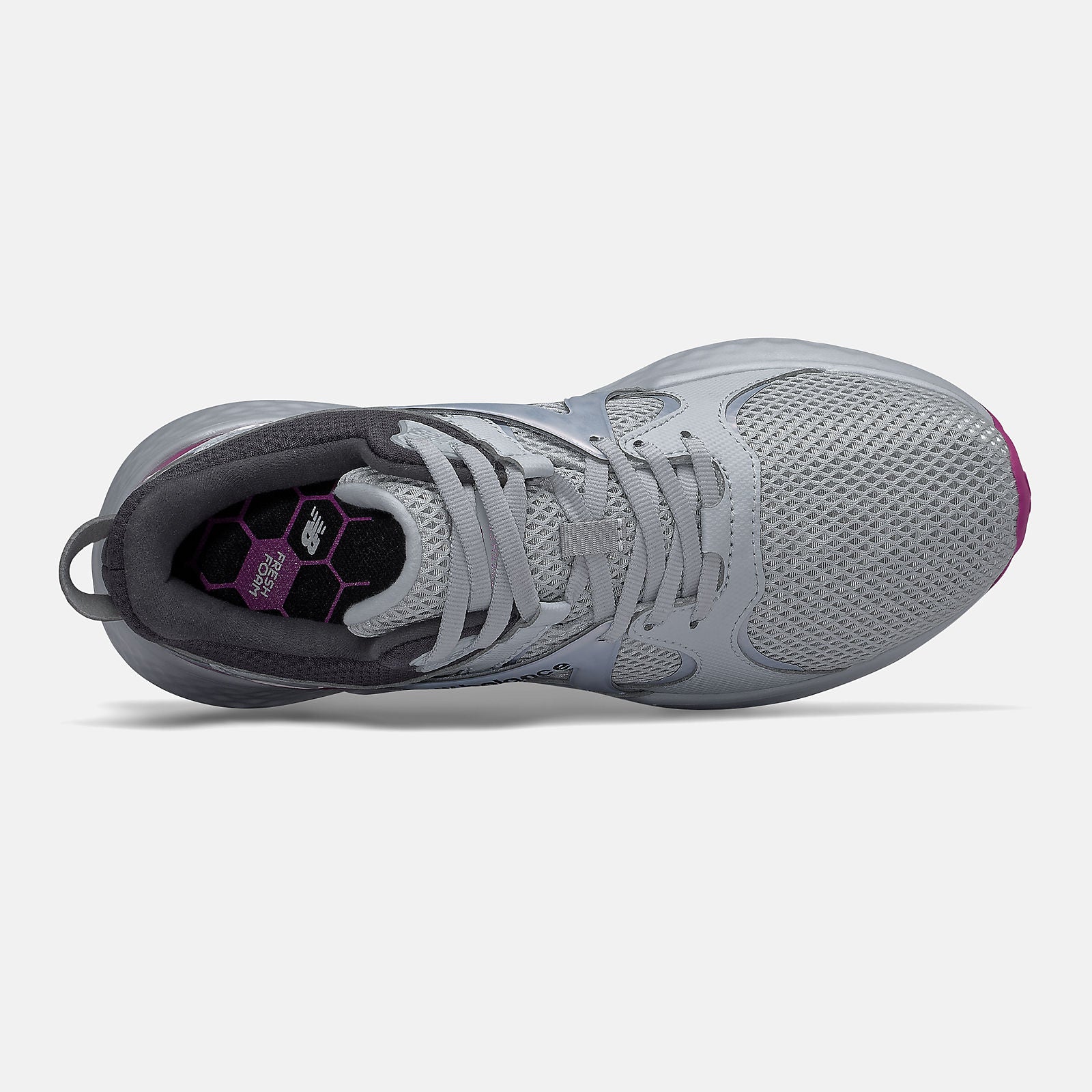 Light Aluminum/Poisonberry Fresh Foam Yaru Iridescent New Balance Shoes
