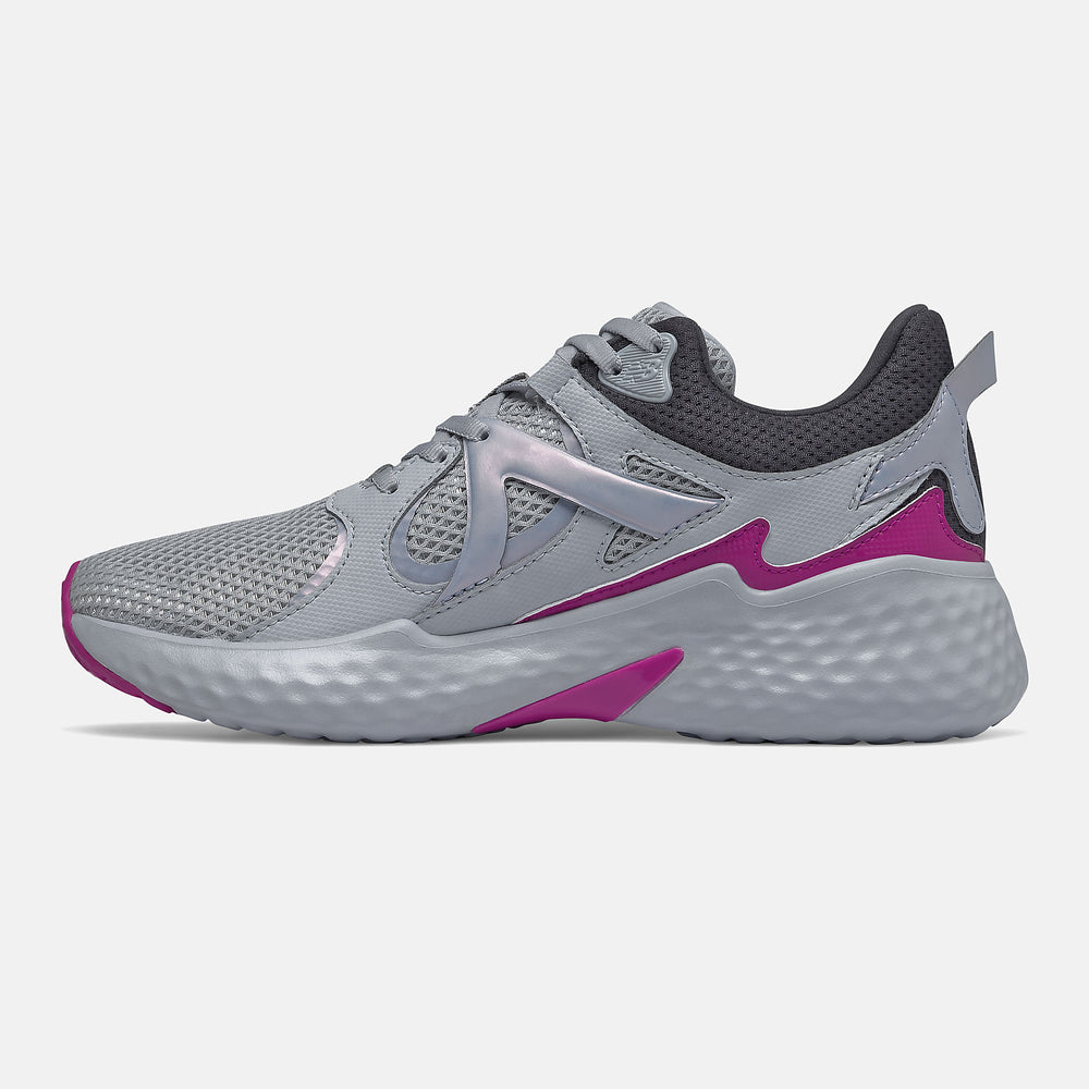 Light Aluminum/Poisonberry Fresh Foam Yaru Iridescent New Balance Shoes
